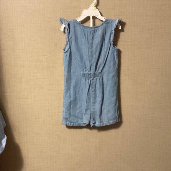 Wonder Nation Blue Sleeveless Romper - Picture 2 of 5